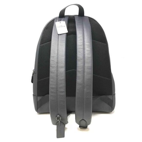 Coach Men’s West Backpack In Midnight Navy Pebble - Picture 4 of 8